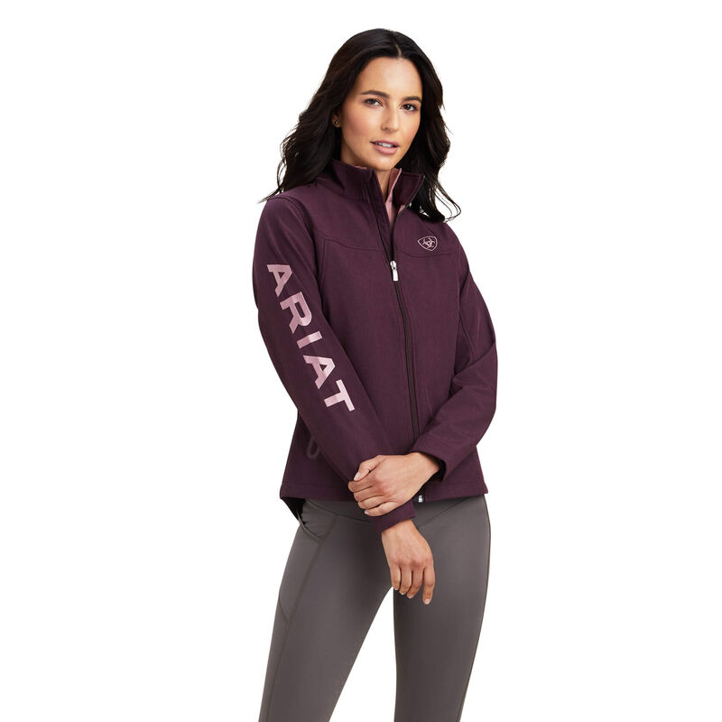 Ariat Jacke Damen - New Team Softshell DunkelLila ( XNOGF-3209 )